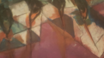 Named contemporary work « les. plongeurs », Made by VIRGINIA TANSU