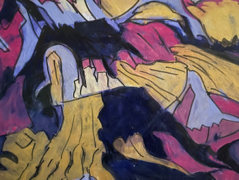 Named contemporary work « RAMAGES », Made by VIRGINIA TANSU