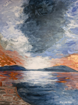 Named contemporary work « Fascination », Made by VéRONIQUE ROSE