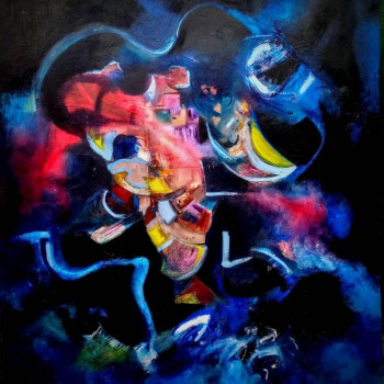 Named contemporary work « Atreyu », Made by GIO SAINT PERE