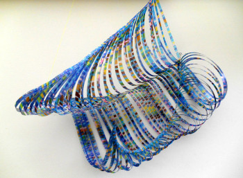 Named contemporary work « vague », Made by WINOC SWYNGHEDAUW