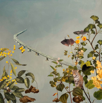 Named contemporary work « Wenn die Kometen kommen: Die Himmelsbrücke », Made by RENATA RENATA KOS