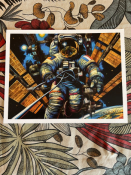 astronaute en sortie On the ARTactif site