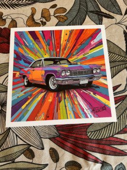 chevrolet pop art On the ARTactif site