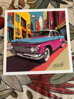 plymouth satellite facon pop art On the ARTactif site