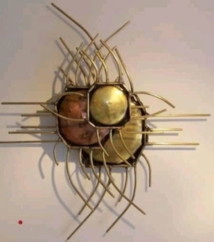 Named contemporary work « Planetas 01 », Made by GIO SAINT PERE
