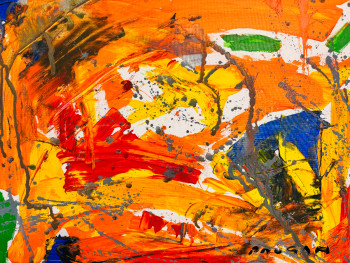 Named contemporary work « Petite accalmie », Made by PAUGAM PAUGAM DANIEL
