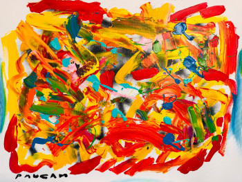Named contemporary work « Symphonie numéro 2 », Made by PAUGAM PAUGAM DANIEL