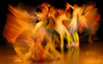 Named contemporary work « LES DANSEUSES », Made by JEAN-JACQUES MASSOU