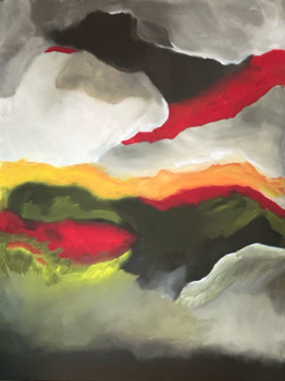 Named contemporary work « FLOTTEMENT », Made by KLOO