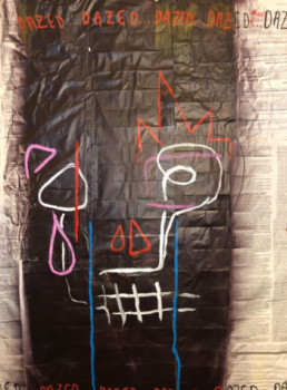 Named contemporary work « Where are my hears », Made by ZOU