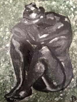 Named contemporary work « Pose 2 », Made by BARTLET-DROUZY
