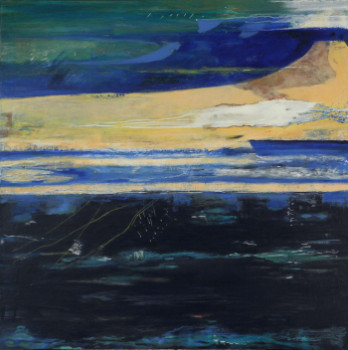 Named contemporary work « Paysage », Made by BRIGITTE MONTRIEUL