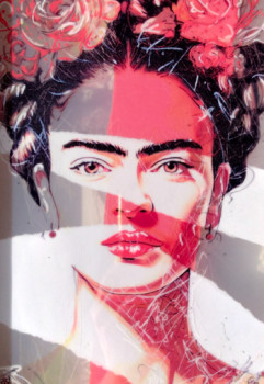 Named contemporary work « Viva la vida ! », Made by M VILI