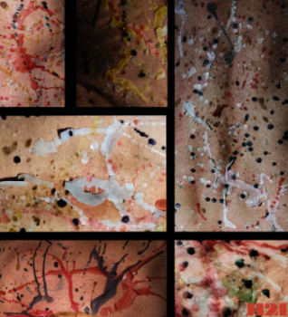 Named contemporary work « J121 », Made by JOSS