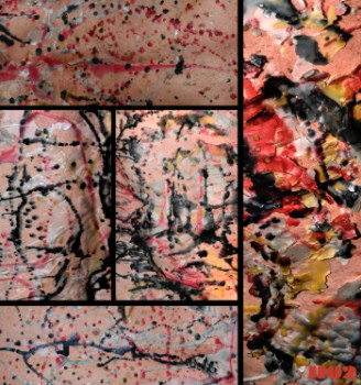 Named contemporary work « J102 », Made by JOSS