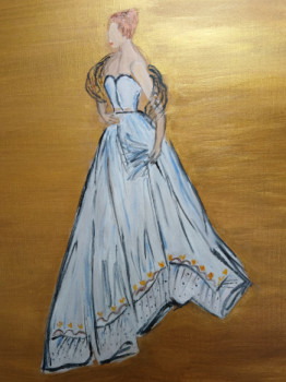 Named contemporary work « Noche de gala », Made by TERESA SEGARRA