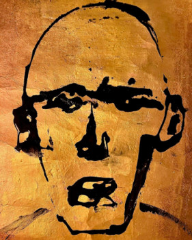Named contemporary work « Paul », Made by A.FRIEDLI