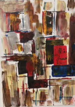 Named contemporary work « Vitrail », Made by PATCLU