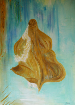 Named contemporary work « N° 185 Fuite vers la Liberté », Made by JADE-B-ROUGERIE