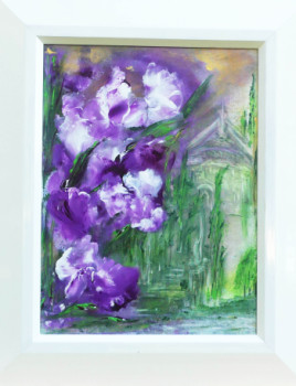 Named contemporary work « N° 538 Pavillon des Iris », Made by JADE-B-ROUGERIE