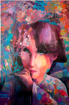 Named contemporary work « Le son du rêve », Made by LYSIANE BECK