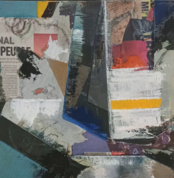 Named contemporary work « En action », Made by DOMIEL