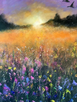 Named contemporary work « Le retour », Made by ANNE VIGNAU