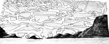 Named contemporary work « Plastic landscape », Made by NAPPE FRéNéTIQUE