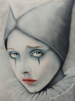 Named contemporary work « Tristesse », Made by AERO