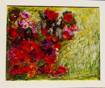 Named contemporary work « N° 374 Beautiful », Made by JADE-B-ROUGERIE