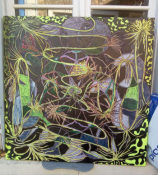 Named contemporary work « Now », Made by DANIEL
