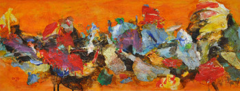 Named contemporary work « Plénitude », Made by ORZA