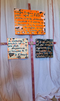 Named contemporary work « Destin tronqué », Made by MG