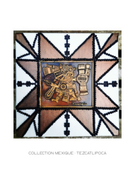 Named contemporary work « Tezcatlipoca », Made by AVE NIFEX