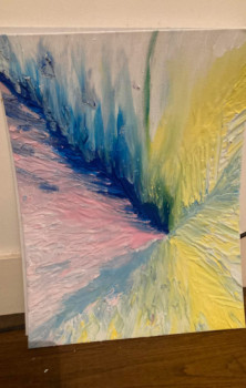 Named contemporary work « L’épée », Made by C.C