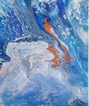 Named contemporary work « Tumultes dans l'Arctique », Made by EEEGO