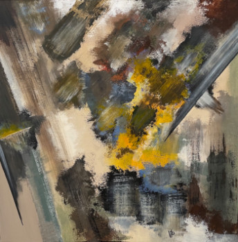 Named contemporary work « Oeuvre N°21 », Made by VERNEUIL PASCAL (VP)