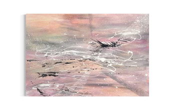 Named contemporary work « Vibrations », Made by VALéRIE REBOISSON