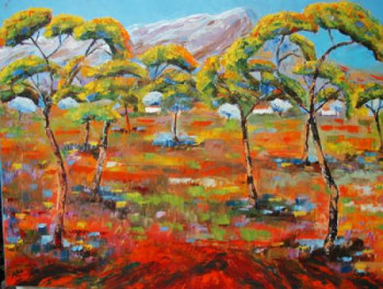 Named contemporary work « Environs de Sainte Victoire », Made by RAOUL RIBOT