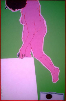 Named contemporary work « Diane », Made by JEAN-CHARLES BELLIARD