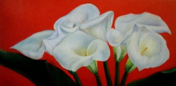 Named contemporary work « Cala lilly », Made by ELSA GALLEGOS