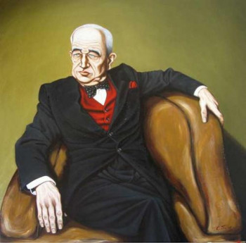 Named contemporary work « Mr Wolfgang Kaeppner », Made by JEAN-FRANçOIS COSTE