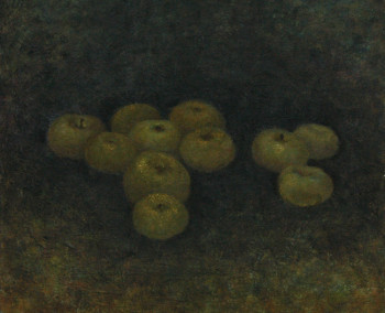 Named contemporary work « Pommes », Made by NADEJDA PASTOUKHOVA