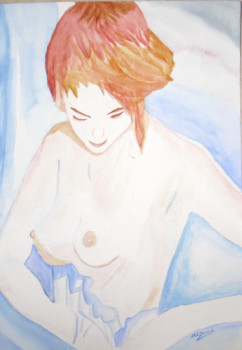 Named contemporary work « préparation au bain », Made by ARCENCIELDEMARIE