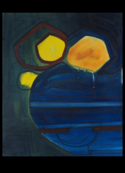 Named contemporary work « Peinture à l'huile 676 », Made by DAVID2NO