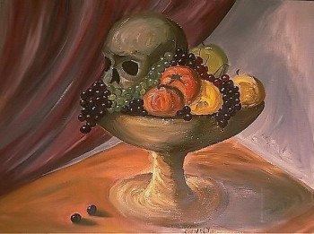 Named contemporary work « Le festin des Bourreaux », Made by STEPHANE CUNY