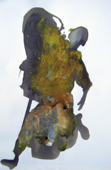 Named contemporary work « Le coureur », Made by ISABELLE THEOT-VARIN
