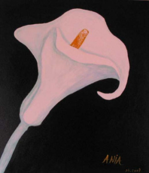 Named contemporary work « Calla aroma  », Made by ANIA