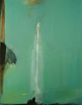 Named contemporary work « "Cascade turquoise" », Made by BéNéDICTE PLUMEY